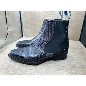 MODVOG MEN’S CROCODILE EMBOSSED CHELSEA BOOT Size 7 MODVOG MEN main image 3